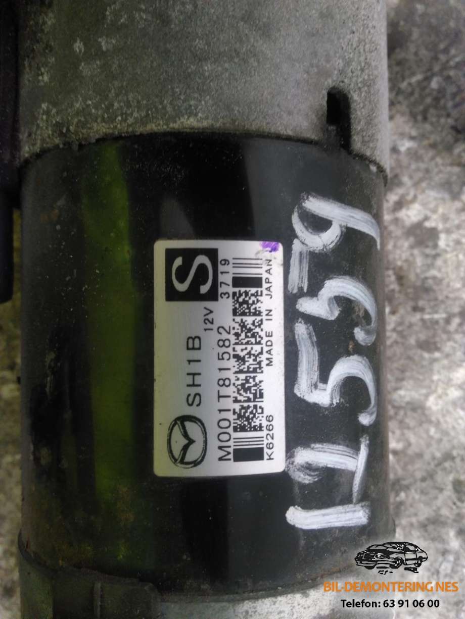 Starter til Mazda 6 2013-2015 (Type III, Fase 1)  (M001T81582|)