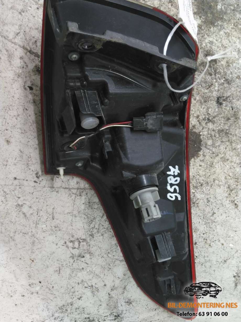 Baklykt venstre ytre til Nissan Qashqai 2014-2021 (Type II)  (265554EA0A|)