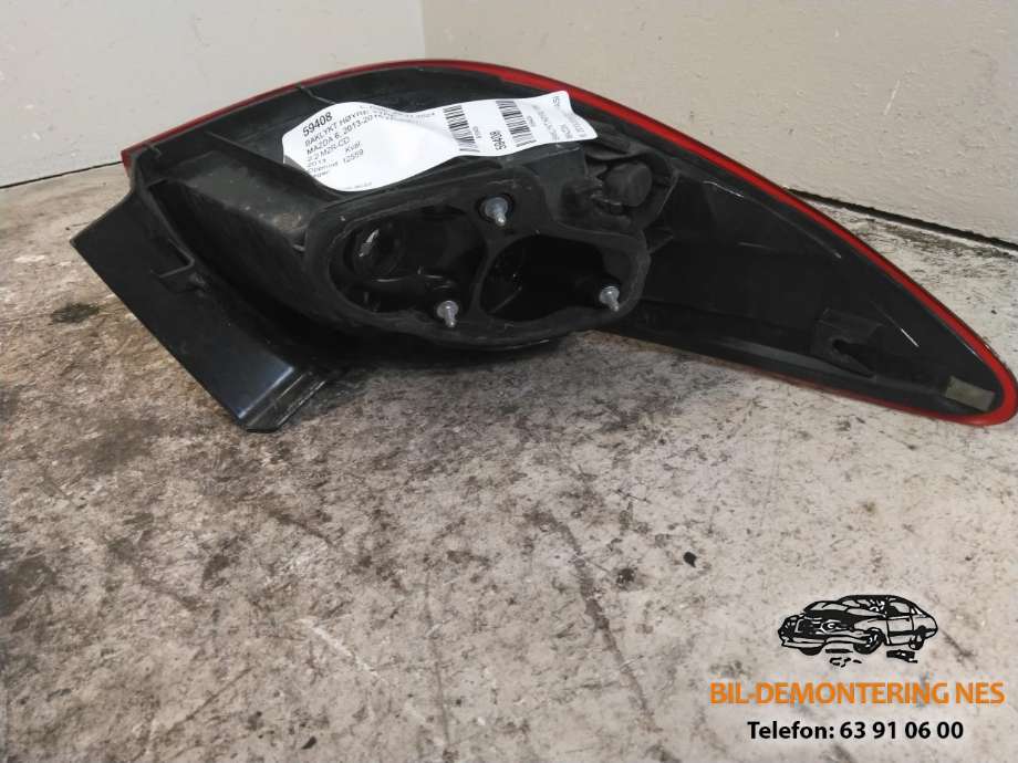 Baklykt høyre ytre til Mazda 6 2013-2015 (Type III, Fase 1)  (220-41897|)