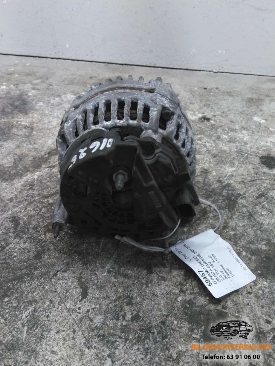 Dynamo diesel til Škoda Superb 2008-2015 (Type II)  (06RF903023N|)