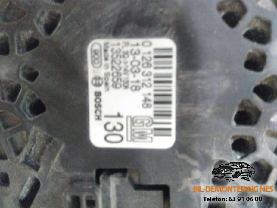 Dynamo til Opel Astra K 2015-->>  