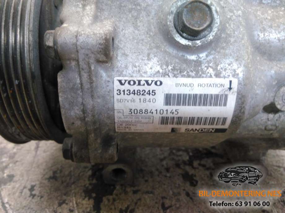 Aircondition kompressor til Volvo V50 2007-2012 (Fase 2) (31348245|)