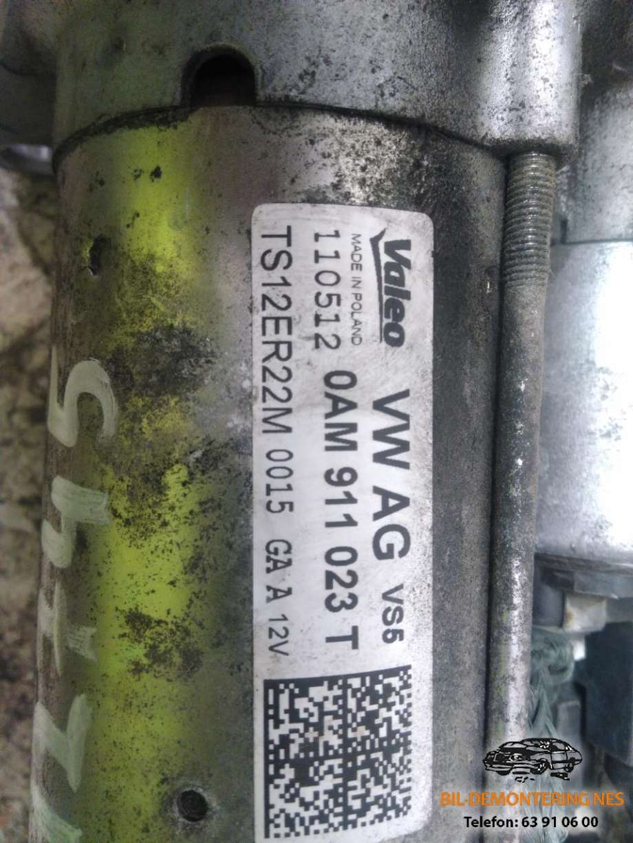 Starter til Škoda Octavia 2009-2013 (Type II, Fase 2)