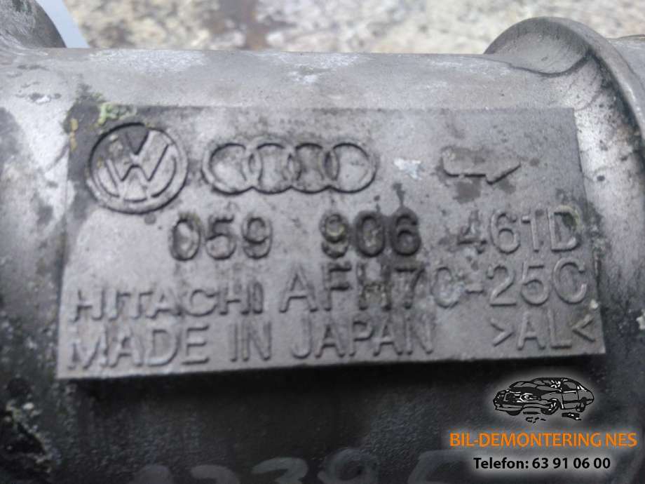 Luftmengde/luftmassemåler til Audi A6 2001-2004 (Type II, Fase 2) (C5) (C5) (059906461D|)