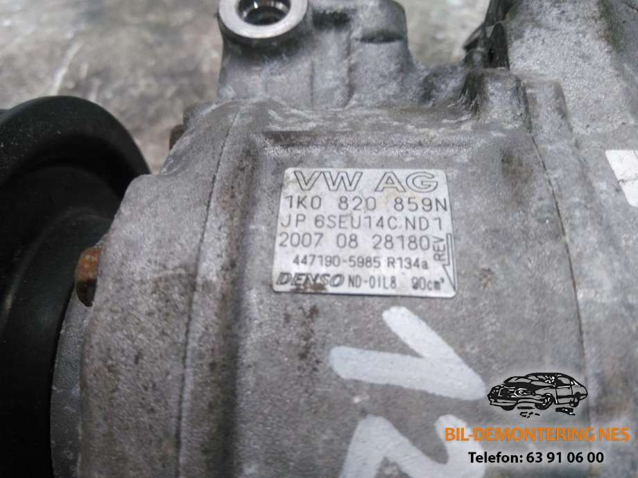 Aircondition kompressor til VW Golf V, Combi 2003-2008  (1K0820859N|)