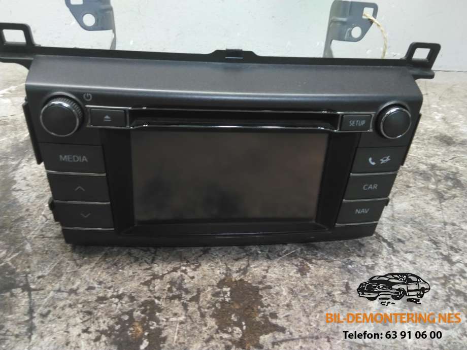 Bilstereo navigasjon til Toyota RAV4 2013-2015 (Type IV, Fase 1) (HARMAN|86140-42070|)