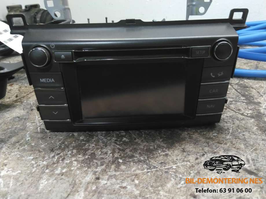 Bilstereo navigasjon til Toyota RAV4 2013-2015 (Type IV, Fase 1) (HARMAN|86140-42070|)