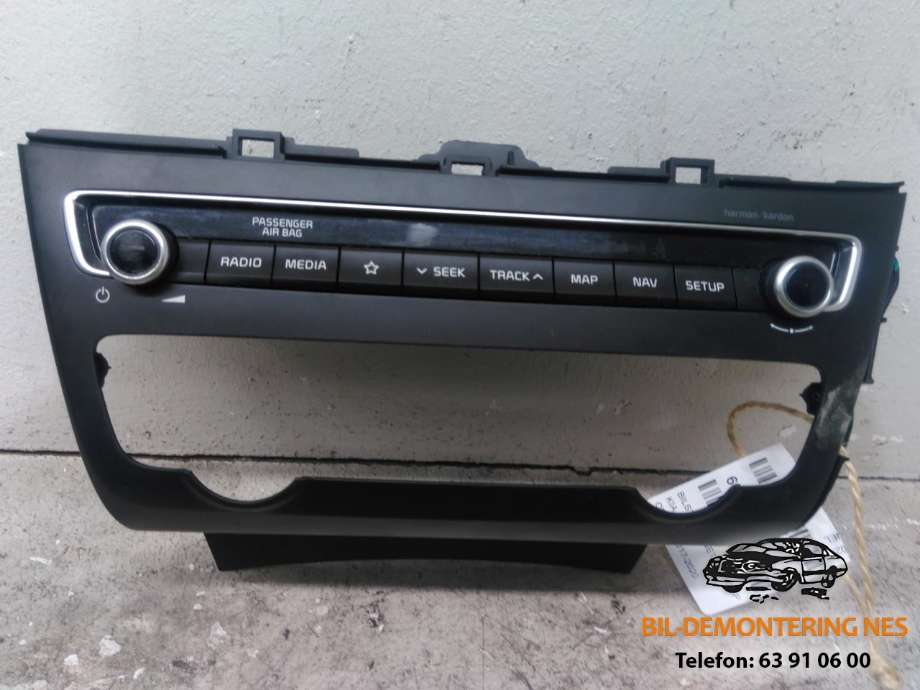 Bilstereo betjeningspanel til Kia Optima, 2017-2020  (96540-A8770WK)