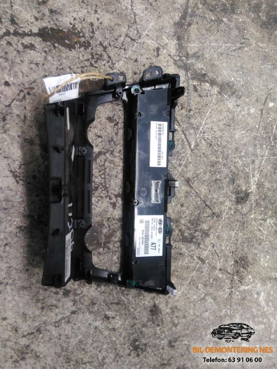 Bilstereo betjeningspanel til Kia Optima 2017-2020 (96540-A8770WK|)