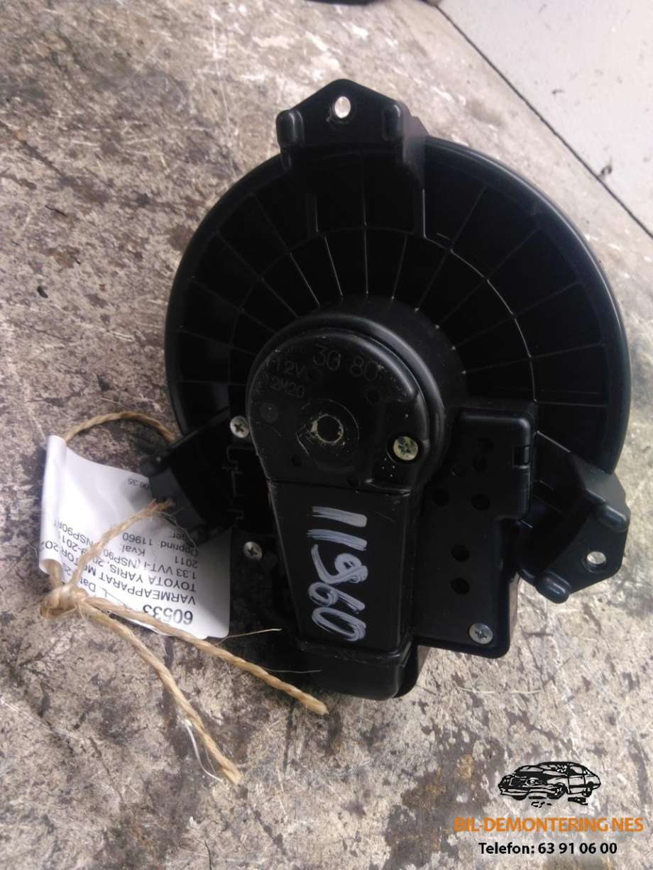 Varmeapparat motor til Toyota Yaris 2009-2011 (Type II, Fase 2)  