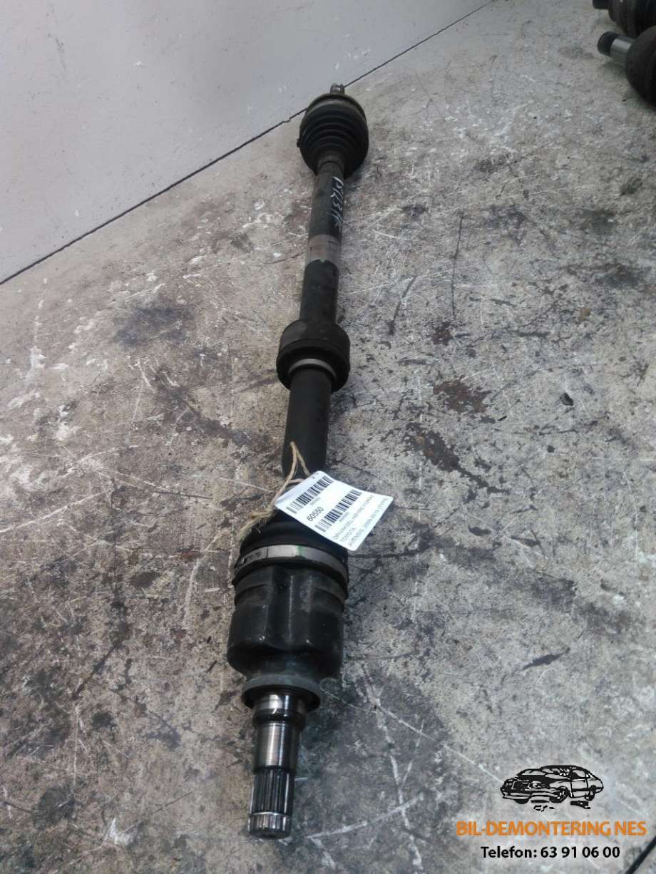 Drivaksel høyre foran, bensin/automat til Toyota Avensis, 2009-2015 (Type III, Fase 1)  