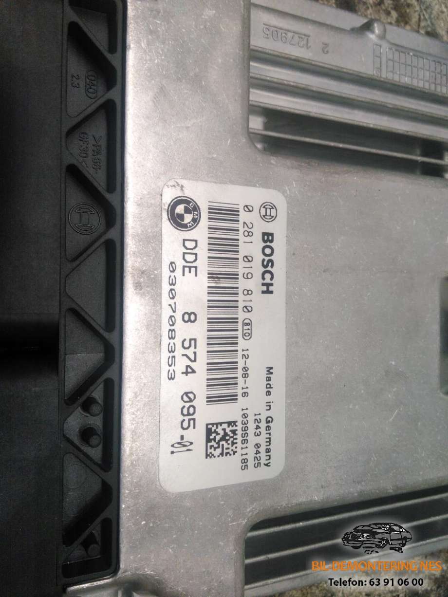Styreenhet motor til BMW 1-Serie 2011-2015 (Fase 1) (F20/F21) (F20/F21) (857409501|0281019810|)