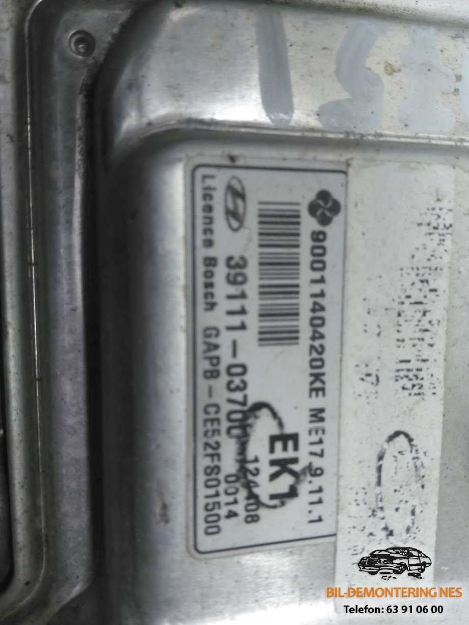 Styreenhet motor til Hyundai i20 2009-2014 (Type I)  (39111-03700|)