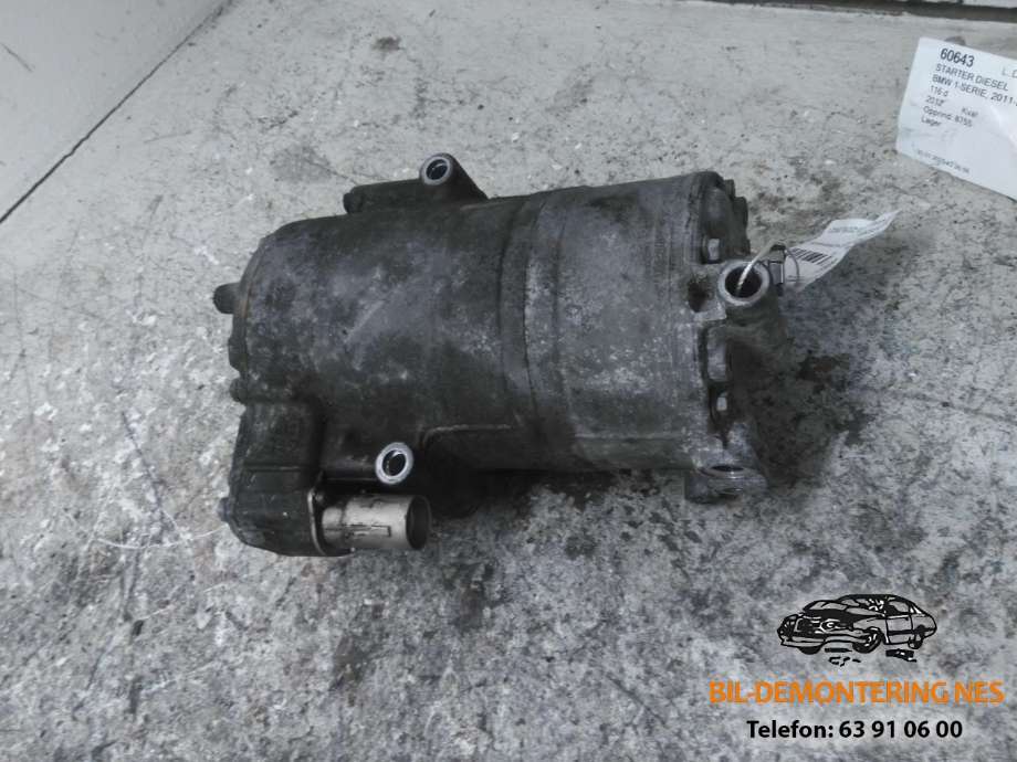 Aircondition kompressor hybrid til Mercedes E-Klasse, 2013-2016 (Fase 2) (W212) (W212) (0038301660)
