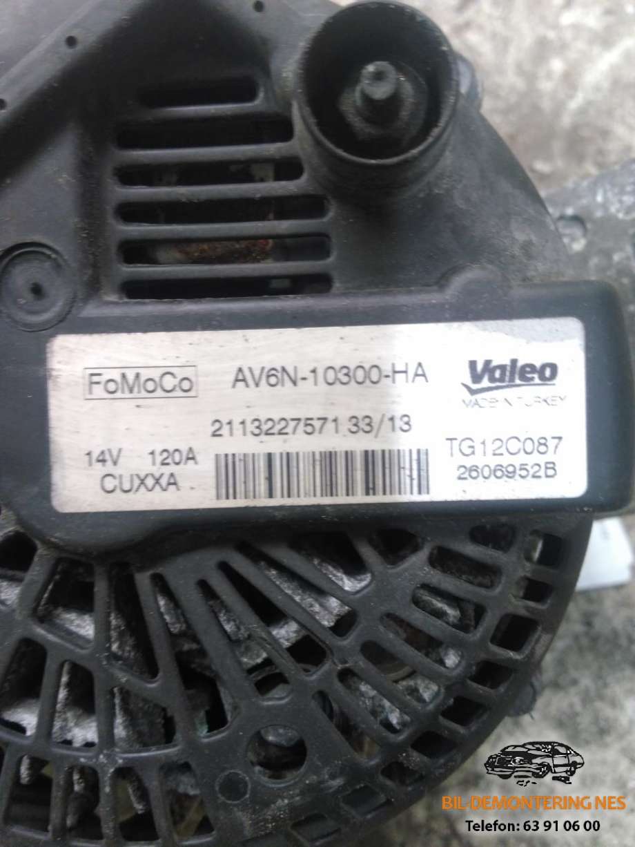 Dynamo til Ford B-Max 2012-2017  