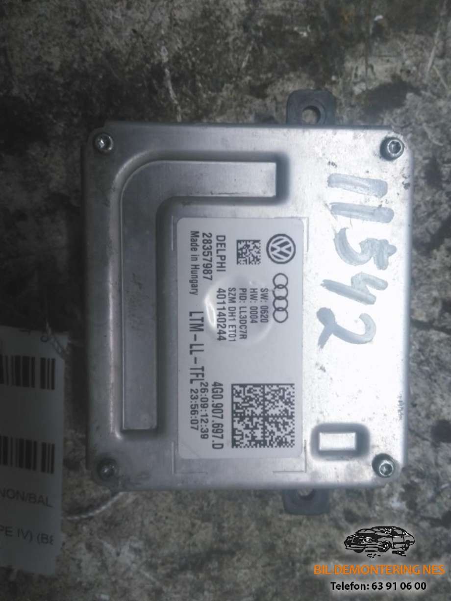 Styreenhet xenon/ballast til Audi A4 2007-2014 (Type IV) (B8) (B8) (401140244|)