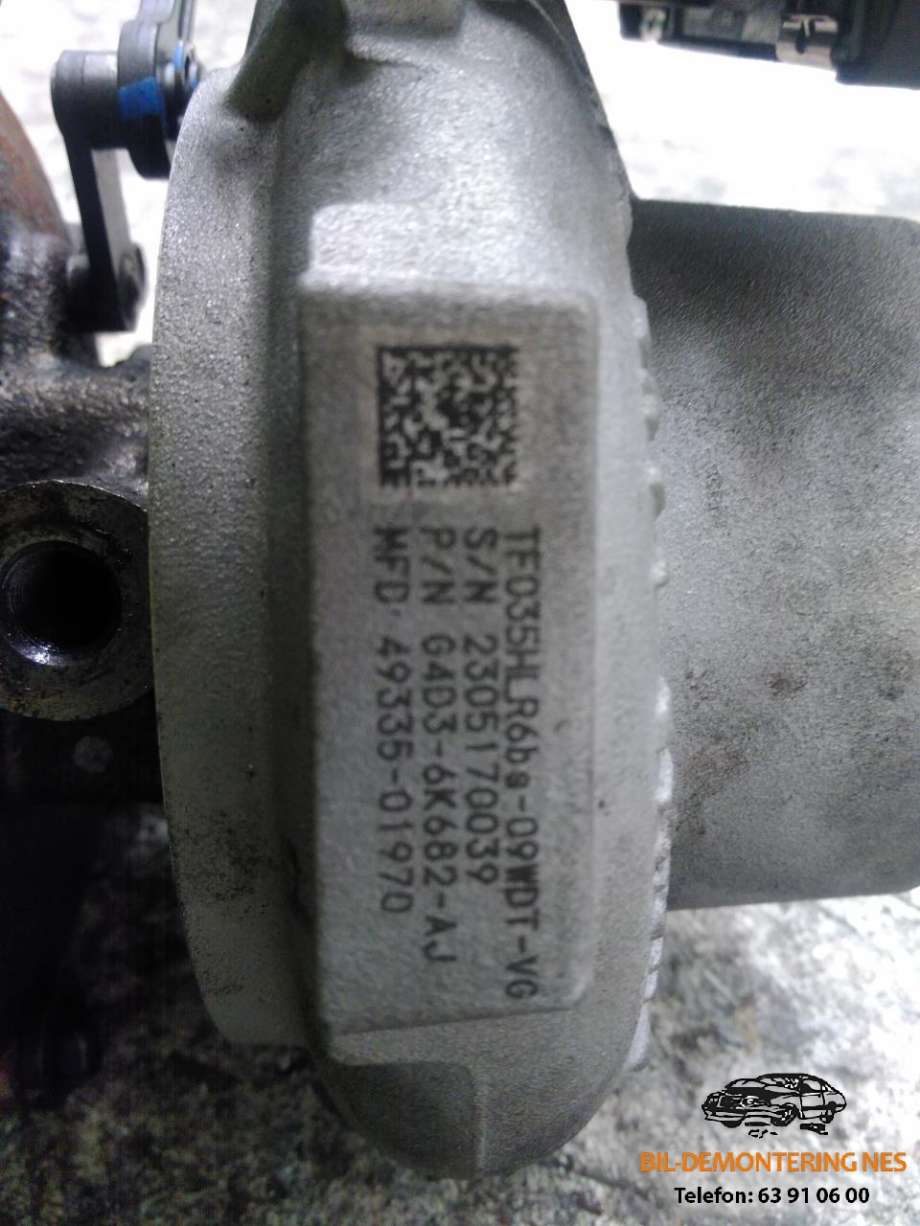 Turbo til Land Rover Range Rover, Evoque 2011-2019 (Type I) (4933501970|)