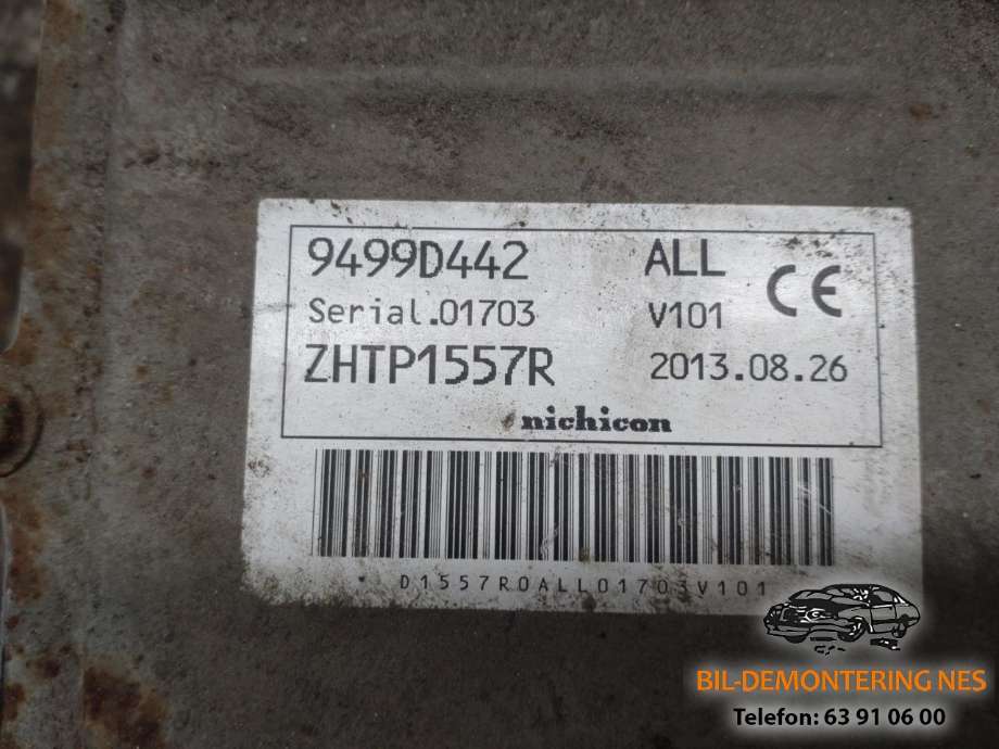 Batterilader (OBC - On Board Charger) til Citroën C-Zero 2011-2020