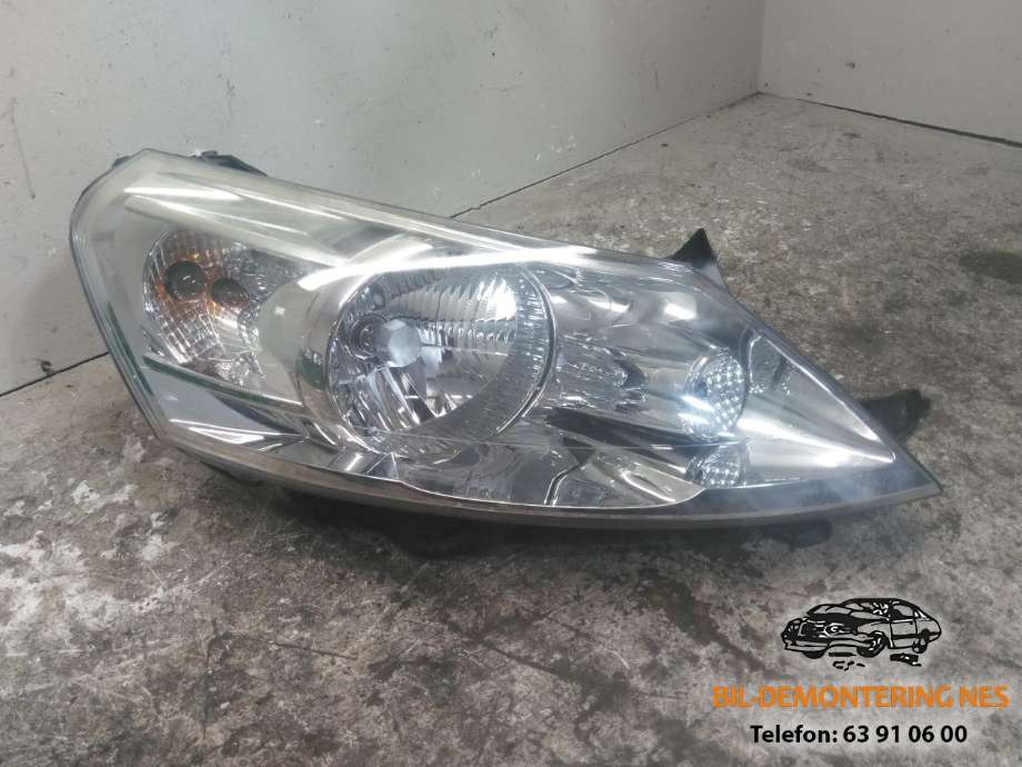 Frontlykt høyre halogen til Peugeot Expert, 2007-2016 (Type II)  