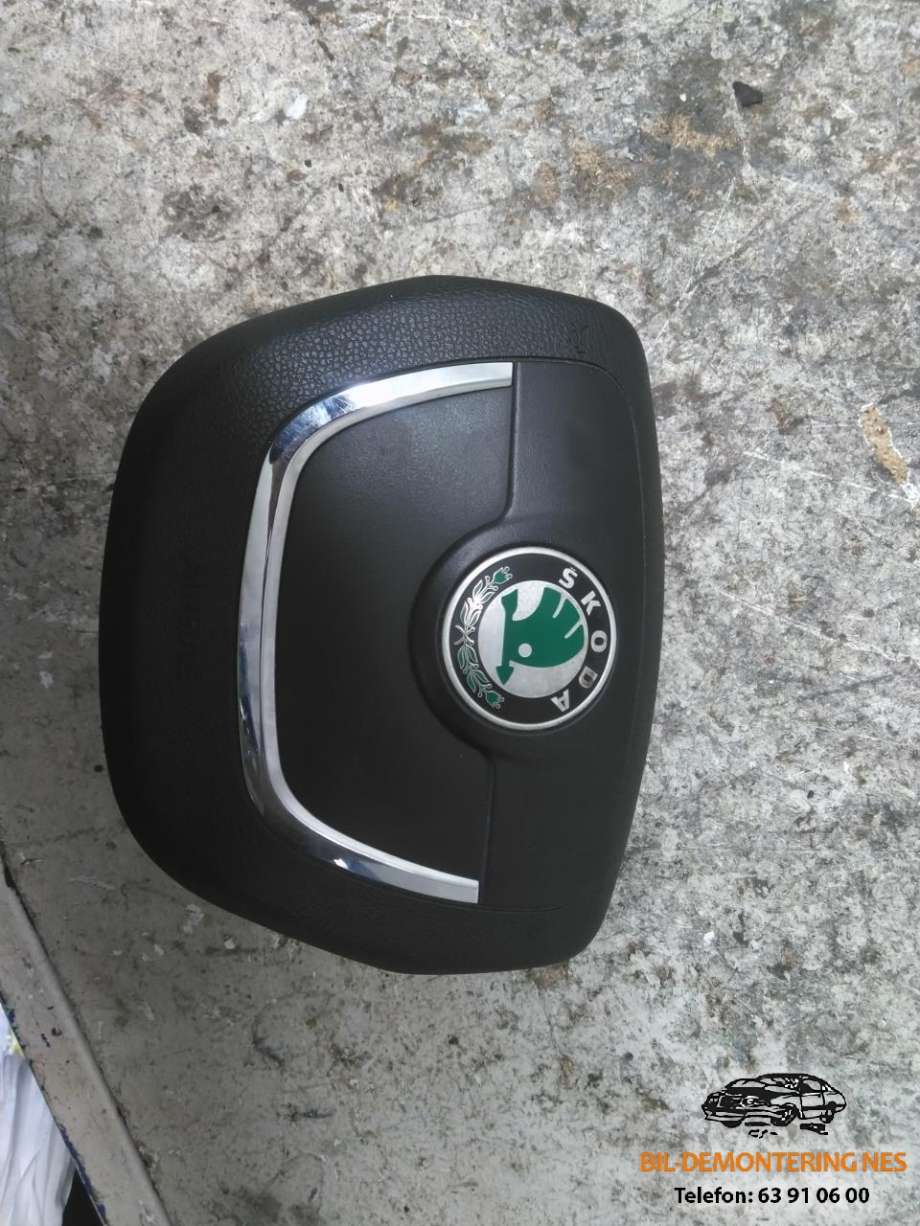Airbag rattpute til Škoda Octavia, 2009-2013 (Type II, Fase 2)  