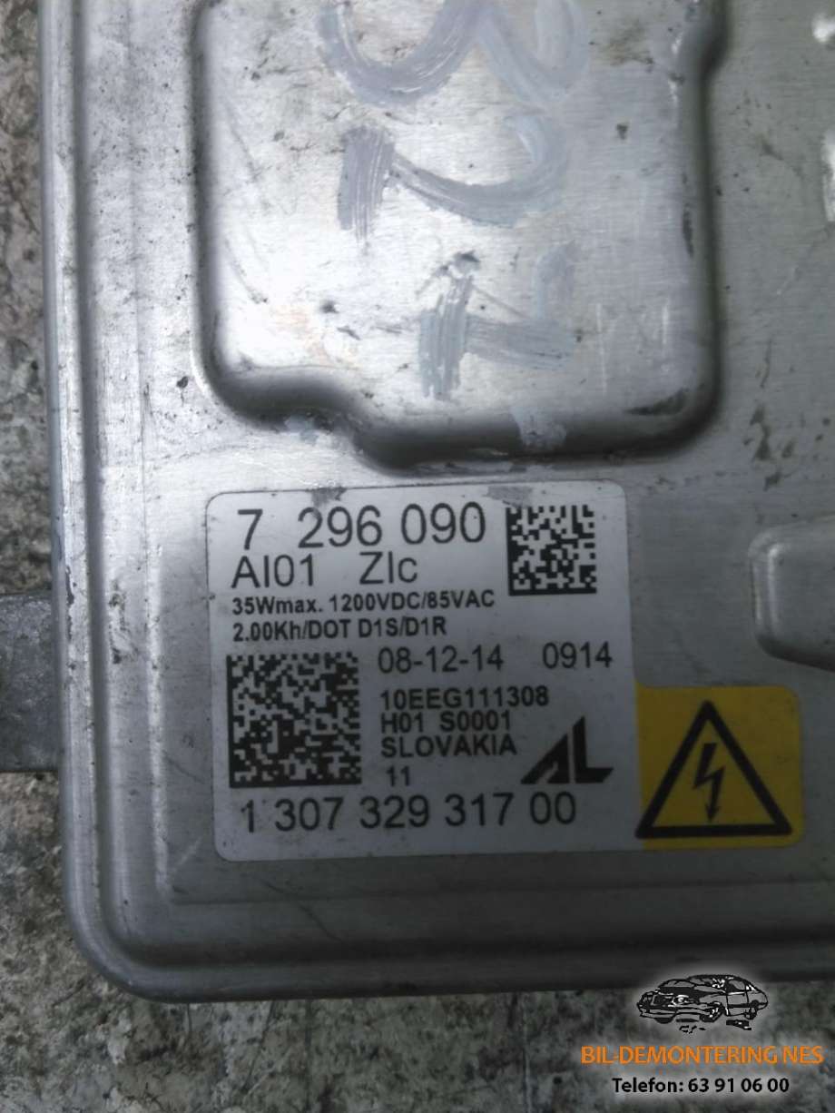 Styreenhet xenon/ballast til BMW 3-Serie 2012-2018 (F30/F31/F34) (F30/F31/F34) (7296090|)