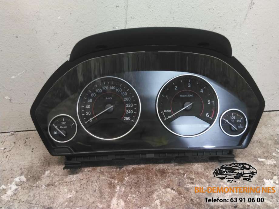 Speedometer til BMW 3-Serie, 2012-2018 (F30/F31/F34) (F30/F31/F34) (937999101)