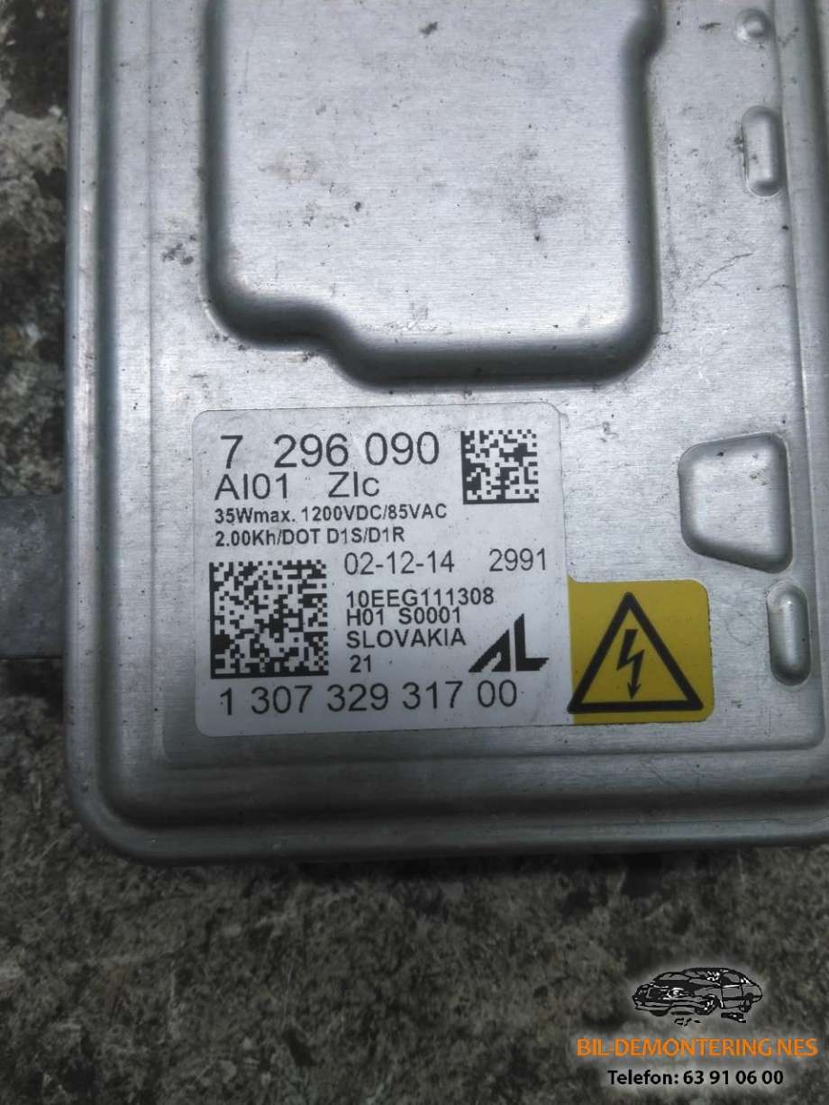Styreenhet xenon/ballast til BMW 3-Serie 2012-2018 (F30/F31/F34) (F30/F31/F34) 