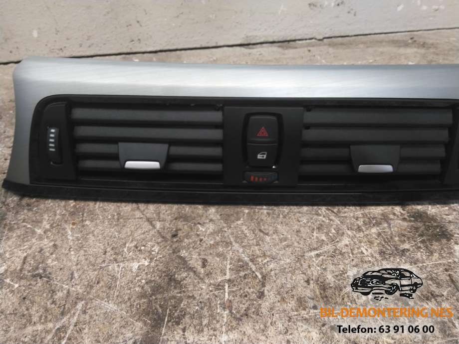 Dashbord friskluftdyse midtkonsoll til BMW 3-Serie 2012-2018 (F30/F31/F34) (F30/F31/F34) 