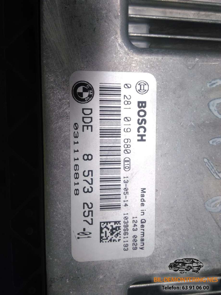Styreenhet motor til BMW 3-Serie 2012-2018 (F30/F31/F34) (F30/F31/F34) (8573257|0281019680|)