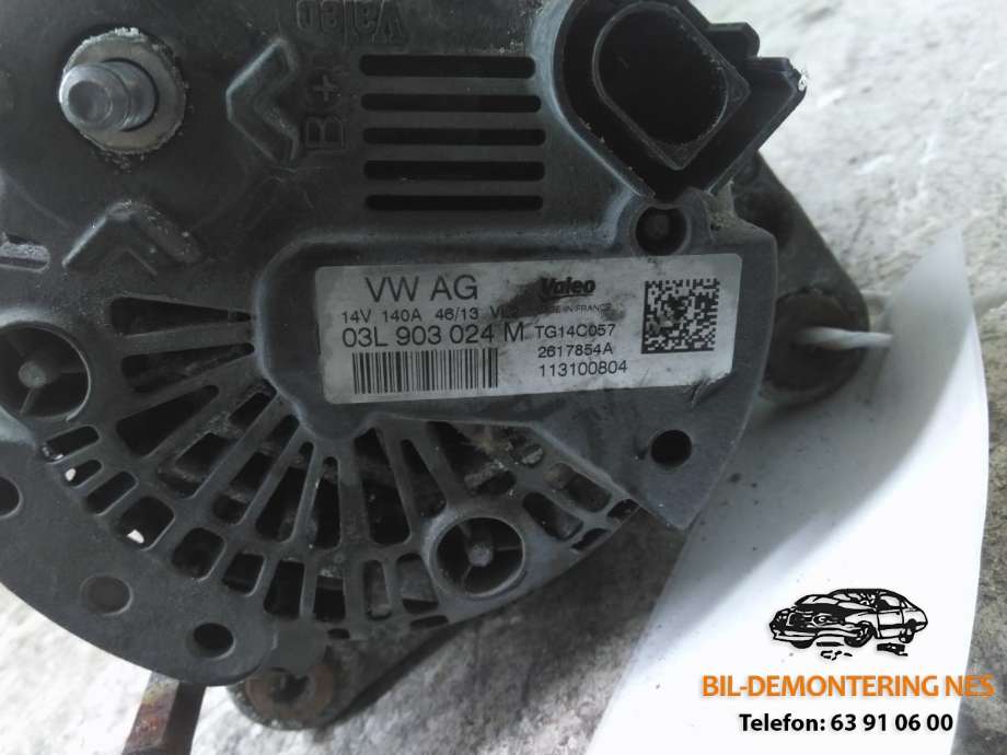 Dynamo diesel til Škoda Rapid 2012-2019  (03L903024M|)