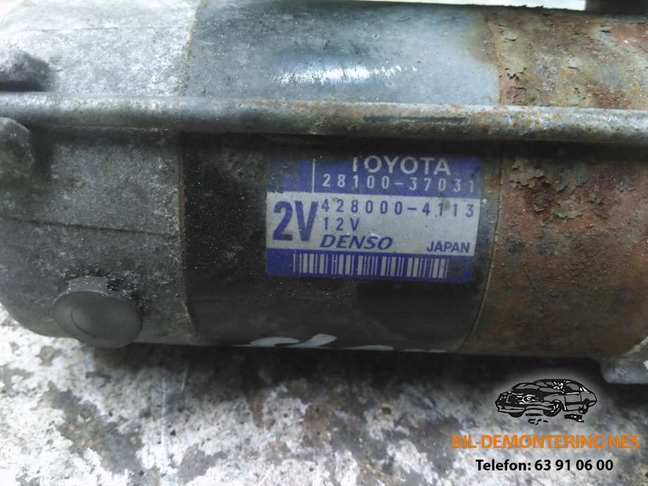 Starter til Toyota RAV4 2009-2013 (Type III, Fase 2)  (TOYOTA|428000-4113|)