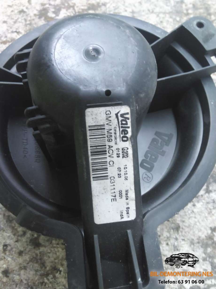 Varmeapparat motor til Peugeot Partner 2002-2008 (Type I, Fase 2)  