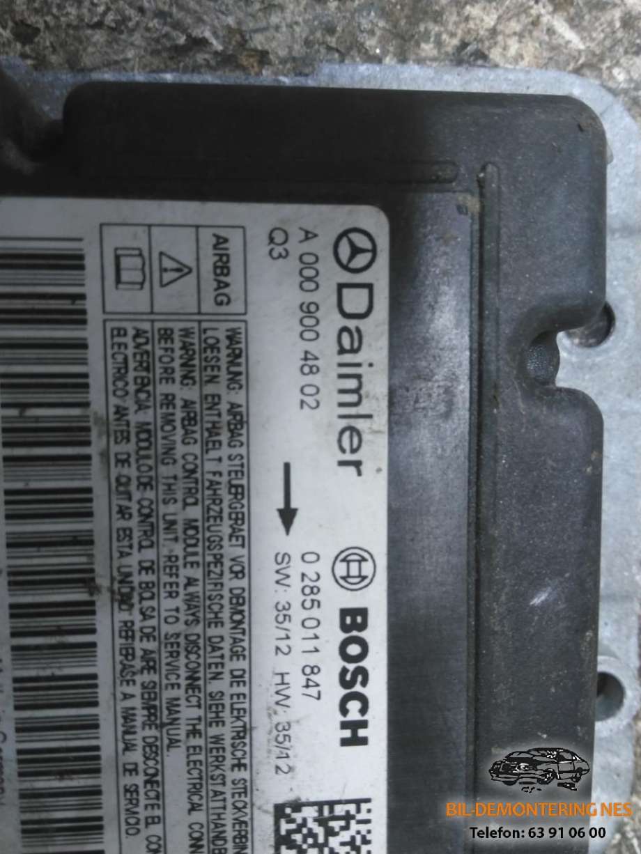 Styreenhet diverse til Mercedes Sprinter 2006-2013 (Fase 1) (906) (906) (A0009004802|)