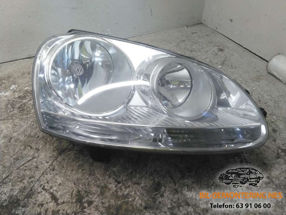 Frontlykt høyre halogen til VW Golf V, Combi, 2003-2008  