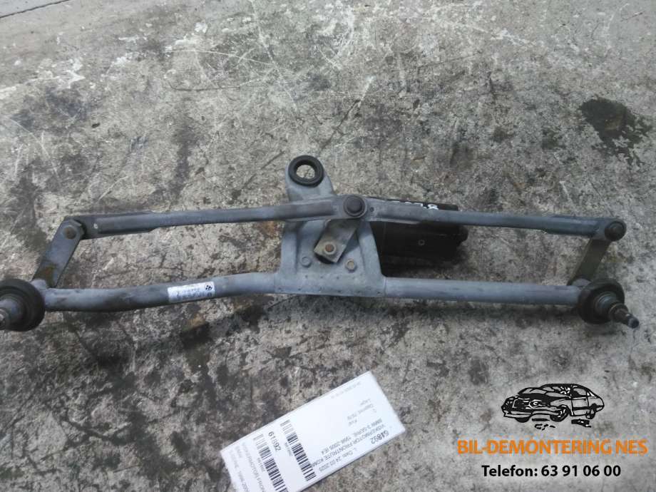 Viskermotor frontrute komplett m/overføring til BMW 3-Serie 1998-2005 (E46) (E46) 
