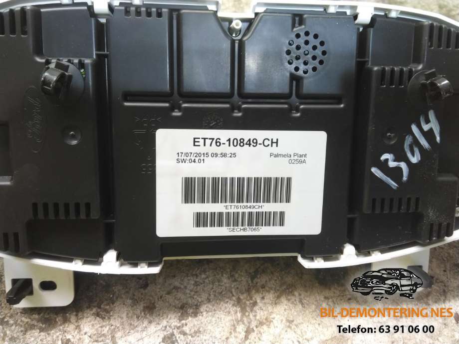 Speedometer til Ford Transit Courier 2014-2018 (Type I, Fase 1)  