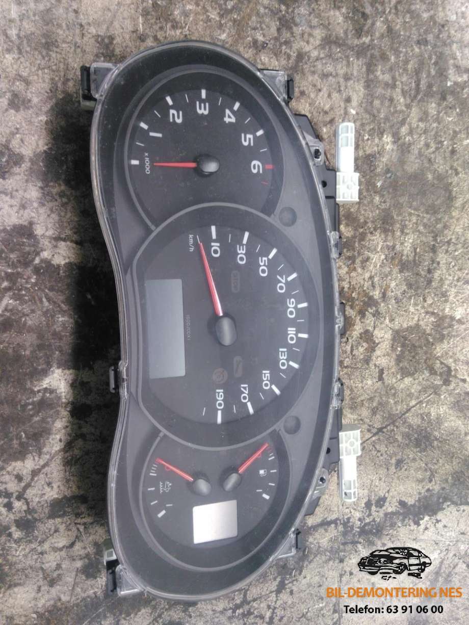 Speedometer til Renault Master, 2014-->> (Type III, Fase 2)  (P248103445R)