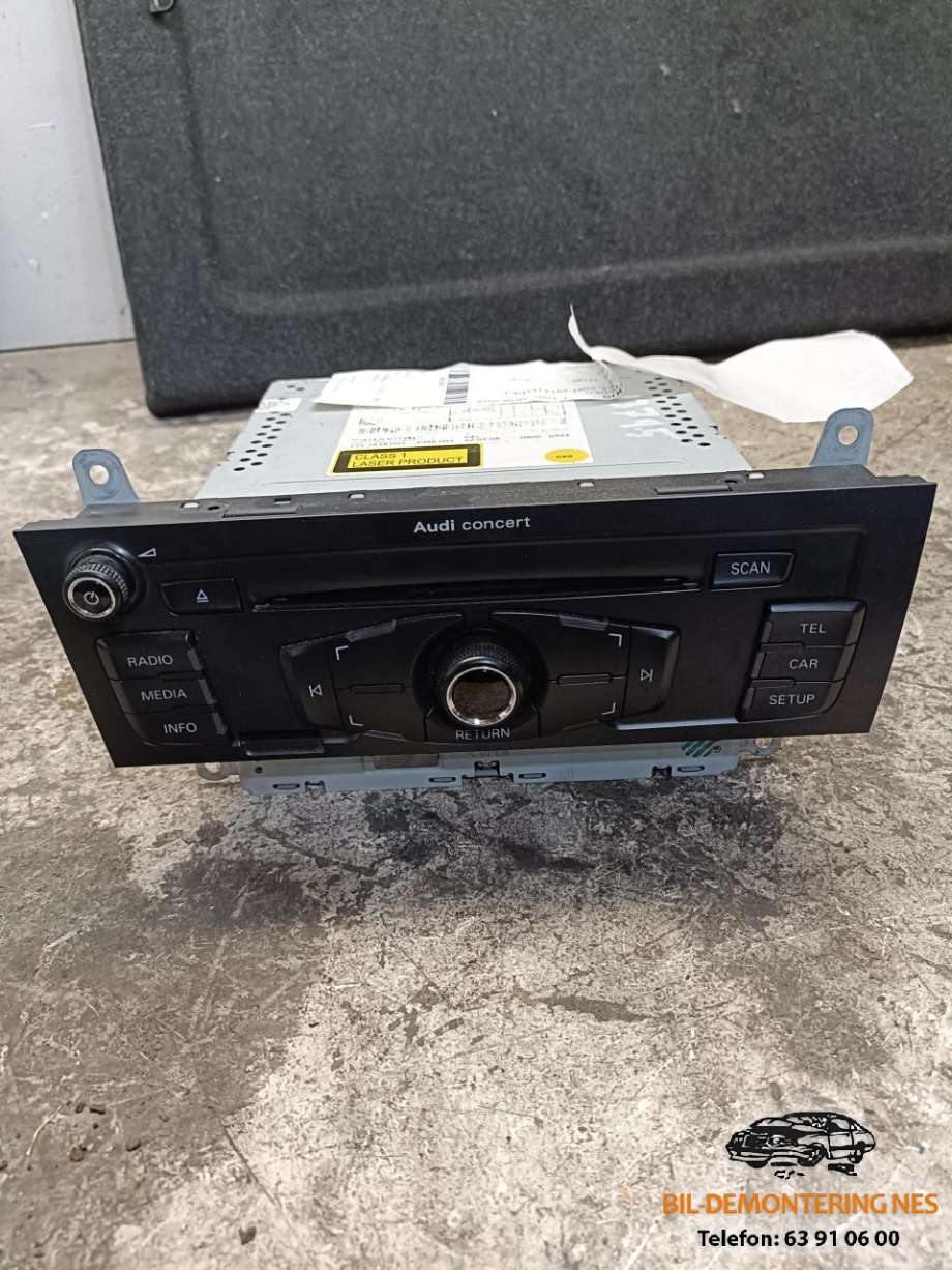 Bilstereo til Audi A4, 2007-2014 (Type IV) (B8) (B8) 
