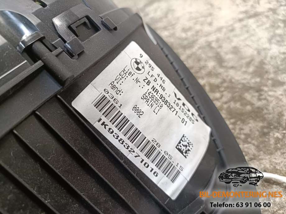 Instrumentpanel til BMW 2-Serie, Active/Gran Tourer 2014-->> (F45/F46) (F45/F46) (9 245 446|)