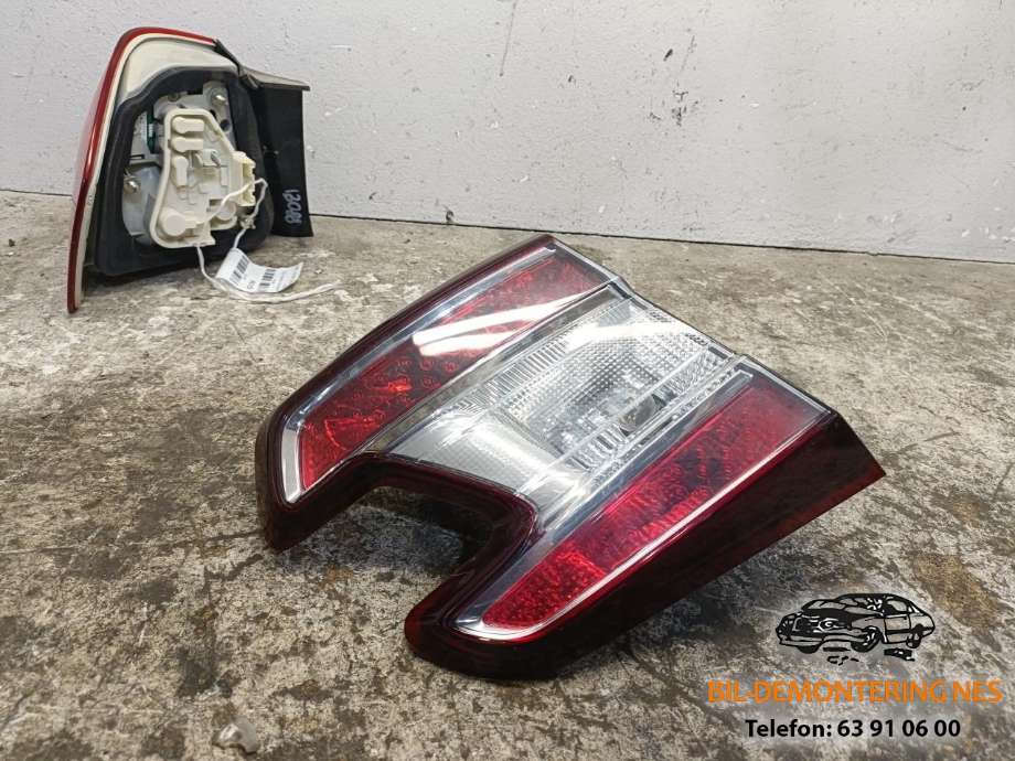 Baklykt venstre indre til Renault Megane, 2009-2016 Type III  (265550028R)