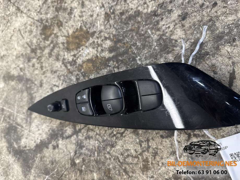 Bryter ruteheis førerdørspanel til Nissan Leaf, 2018-->> (Type II)  (254015SH0A)