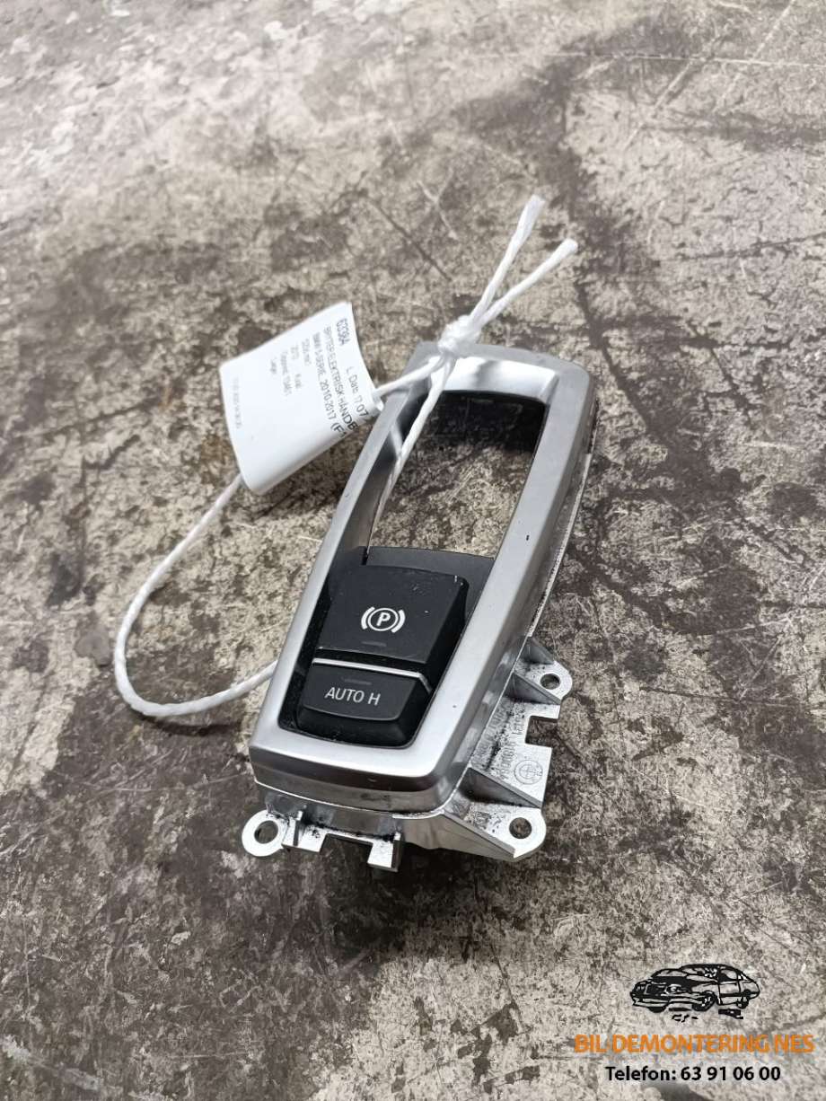 Bryter elektrisk håndbrekk/parkbrems til BMW 5-Serie, 2010-2017 (F10/F11) (F10/F11) (9217594)
