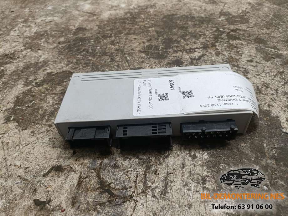 Styreenhet diverse til BMW X3, 2003-2006 (Fase 1) (E83) (E83) (61356963026|)