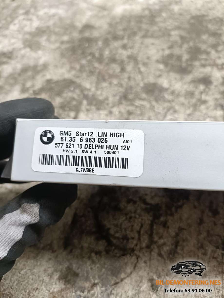 Styreenhet diverse til BMW X3 2003-2006 (Fase 1) (E83) (E83) (61356963026|)