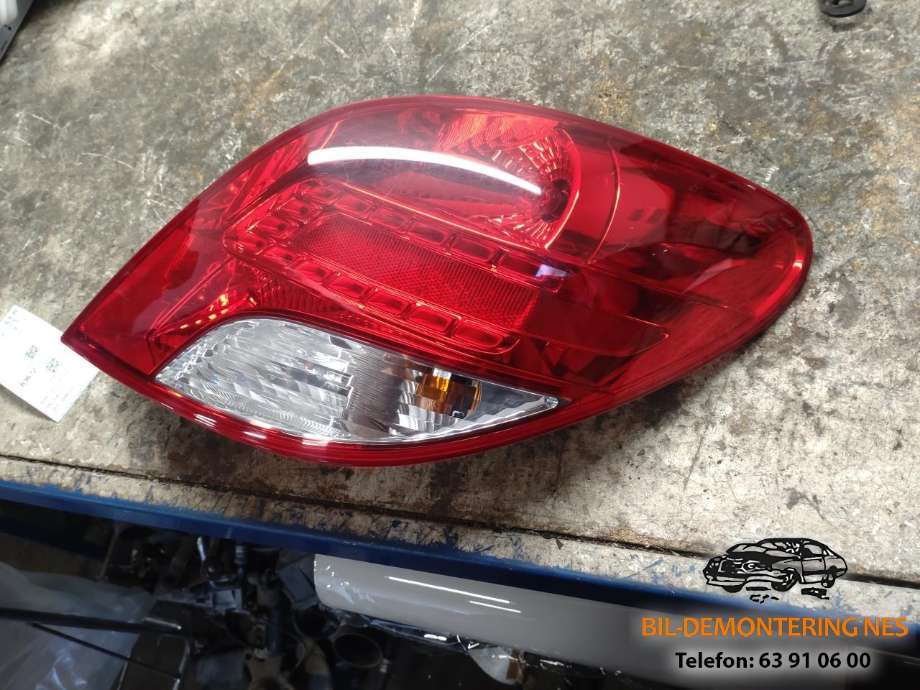 Baklykt høyre til Peugeot 207 2006-2012