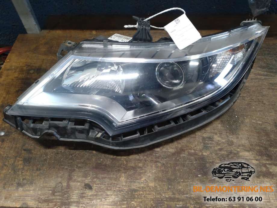 Frontlykt venstre halogen til Honda Civic, 2015-2017 (Type IX, Fase 2)  