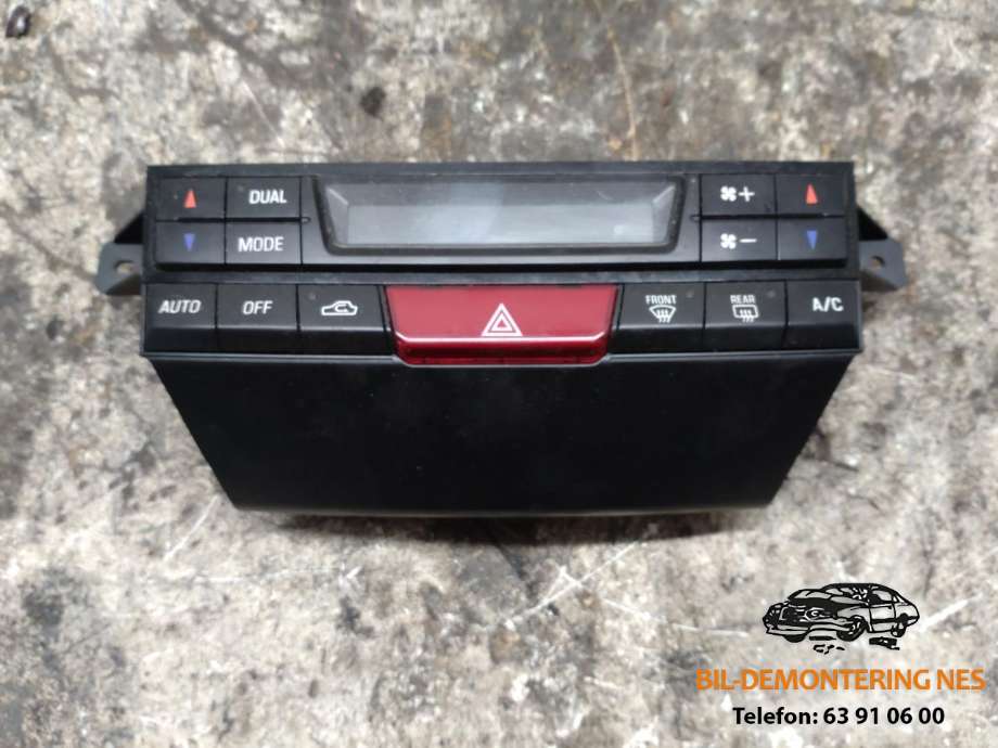 Varmeapparat betjening til Subaru Outback, 2009-2014 (Type IV)  