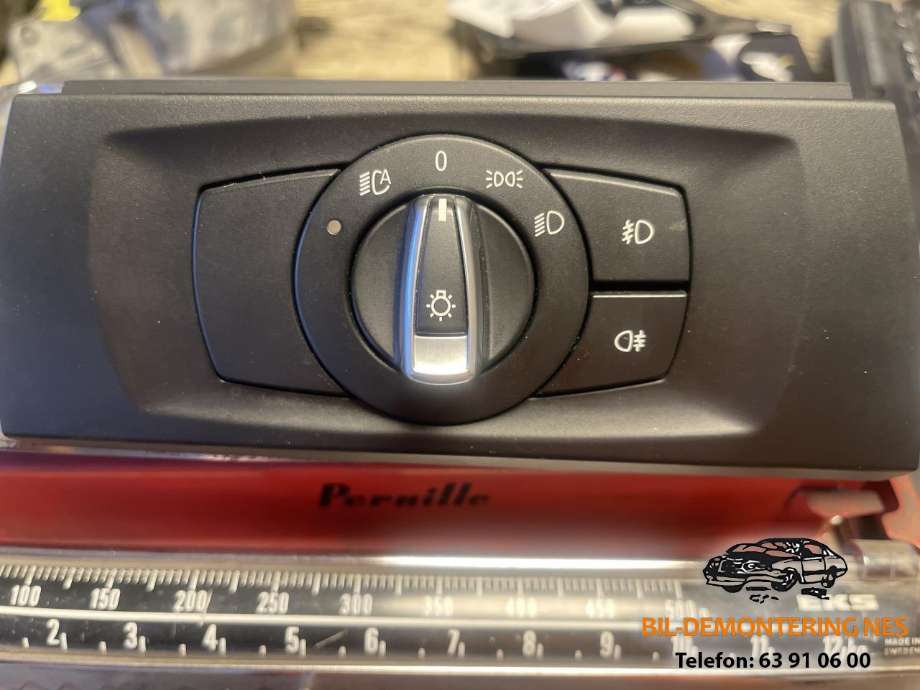 Bryter lys til BMW 3-Serie, 2005-2011 (E90/E91/E92/E93) (E90/E91/E92/E93) (61319169404)