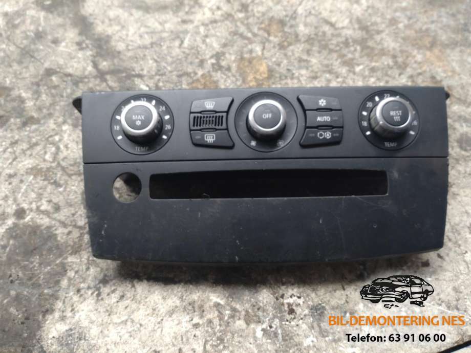 Varmeapparat betjening til BMW 5-Serie, 2003-2010 (E60/E61) (E60/E61) (51457063145)