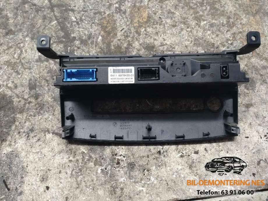 Varmeapparat betjening til BMW 5-Serie 2003-2010 (E60/E61) (E60/E61) (51457063145|64116978435-01|)